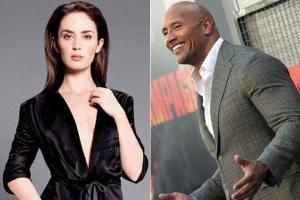Emily Blunt and Dwayne Johnson to star in superhero film Ball and Chain