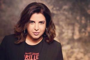 When Farah Khan Kunder tried knitting a hairband for son Czar