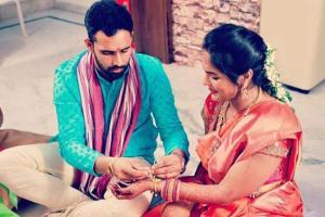 Vihari's first wedding anniversary with Preethi: 1st one is special