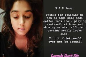 Ira Khan pens a heartfelt note for dad Aamir's late assistant, Amos