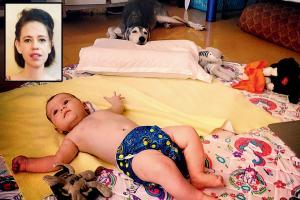 Kalki's pet Kiara and toddler Sappho share territories, see her post!