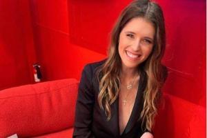 Katherine Schwarzenegger shows off her growing baby bump during stroll 