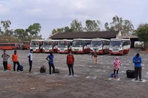 State transport buses travels 4,600 km to West Bengal to drop migrants