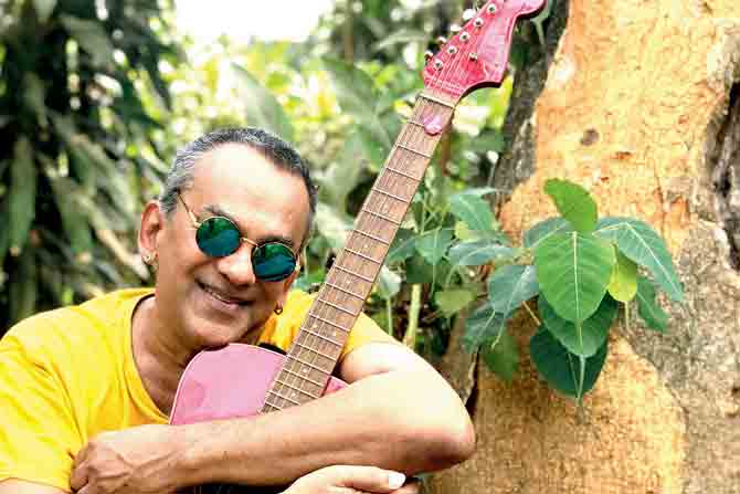 Remo Fernandes during lockdown in Siolim, Goa.  His 1987 release, Bombay City, ranks as a defining ode  to endurance amid chaos.  PIC/ZENIA SANTOS COSTA PEREIRA