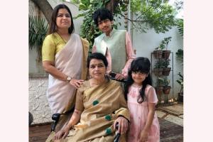 Poonam Mahajan shares work from home pictures of her mom and daughter