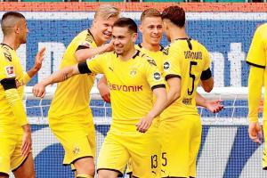 Borussia Dortmund register 2-0 win over Wolfsburg