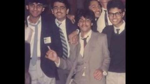 This old photo of SRK with a moustache will tickle your funny bone!