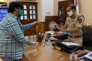 Maha CM thanks Salman Khan for donating sanitisers to Mumbai Police