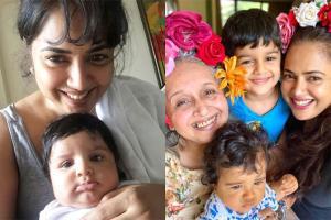 Lockdown Diaries: Sameera Reddy's 'messy mama' act is a class apart!