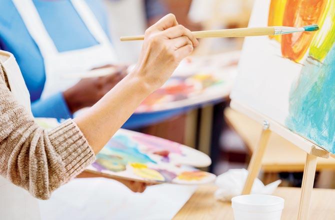 Sign up for art therapy