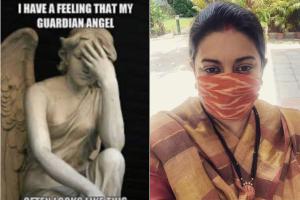 Smriti Iranis hilarious meme about her guardian angel is way too epic!
