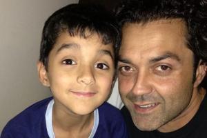 Bobby Deol on younger son Dharam: He has a six-pack already