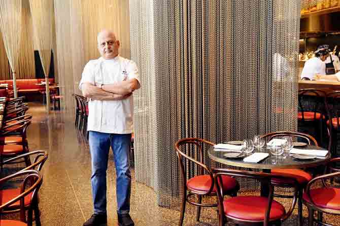 Rahul Akerkar’s one-year-old restaurant Qualia, which presents modern food with local flavours, may gain eventually by making room for social distancing and maintaining hygiene standards in the post-COVID 19 world. FILE PIC/PRADEEP DHIVAR