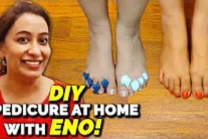 DIY Lockdown: DIY Pedicure at home with ENO and Baking Soda