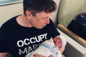 Twitter gushes over Elon Musk's newborn son as he shares first pictures