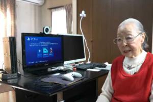 World's oldest gamer grandma delivers special message about life