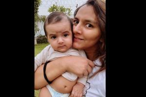 Geeta Phogat can't stop cuddling her son Arjun in new Instagram photo