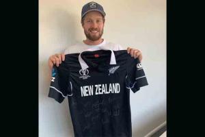 Henry Nicholls donates World Cup 2019 final shirt to raise funds