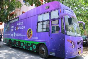Telangana gets India's first mobile ICU for Covid-19 patients