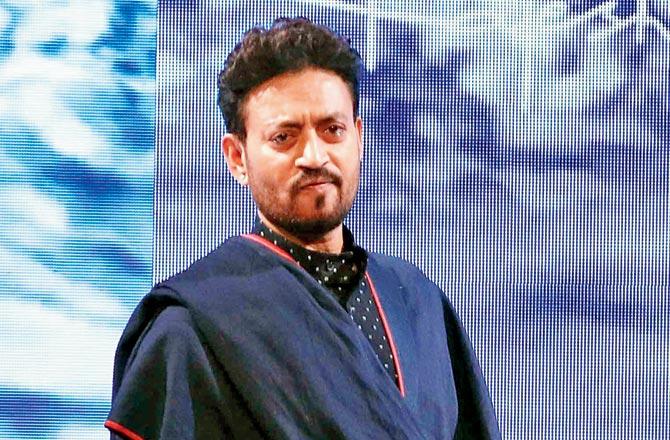 Gandhi wished to cast Irrfan in the film