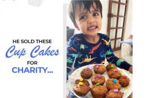 This 3-year-old baker makes 'priceless' contribution to Mumbai Police