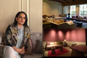 Watch Video: A look at Kangana Ranaut's office in Mumbai