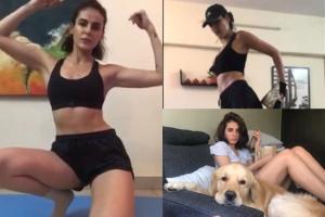 Mandana Karimi's lockdown life is all about staying fit and fine