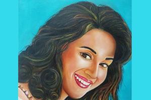 Madhuri Dixit-Nene shares her favourite fan artwork