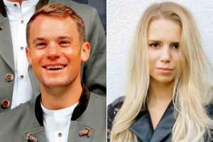German footballer Manuel dating teen student who resembles ex-wife