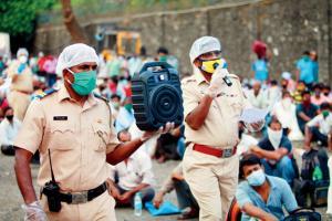 'Enforcing social distancing is challenge as people don't listen'