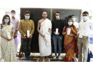 Dhairya Vallabh Muni launches Ayurvedic Medicine amid COVID-19 pandemic