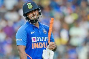 Person you were preparing to succeed MS Dhoni, is serving drinks