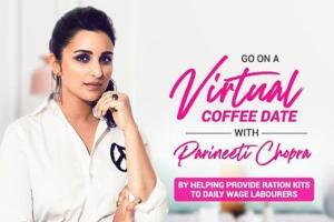 Parineeti's virtual date to feed family members of daily wage earners