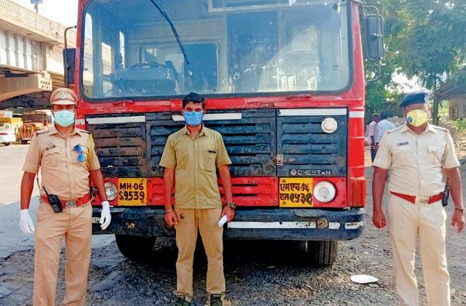 Since Sunday, 40 buses left from Bhiwandi for Shirpur