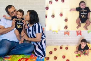 Priya Ahuja pens an adorable note as her baby boy turns six months old