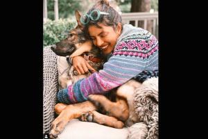 Priyanka Chopra's pet Gino loves her cuddles