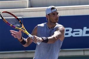 Rafael Nadal returns to training after COVID-19-forced hiatus