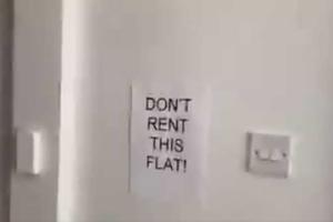 Tenant's revenge video after landlord forces to vacate flat is pure gol