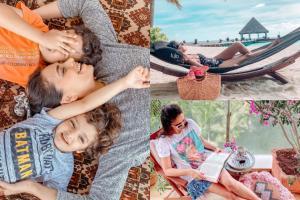 Roshni Chopra's virtual vacation, happy memories with kids in lockdown