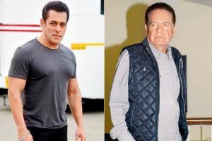 How did Salim Khan spend his time at home on Eid without Salman Khan?