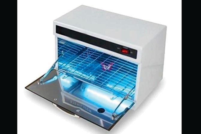 UV Chamber can be used to disinfect household items