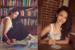 Shriya Pilgaonkar spends time with family; reads her library during lockdown