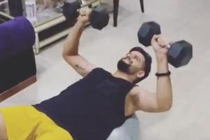 Suresh Raina posts workout videos with his 'little Bella' Garcia