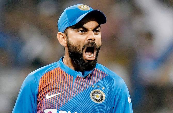 Virat Kohli. Pics/AFP