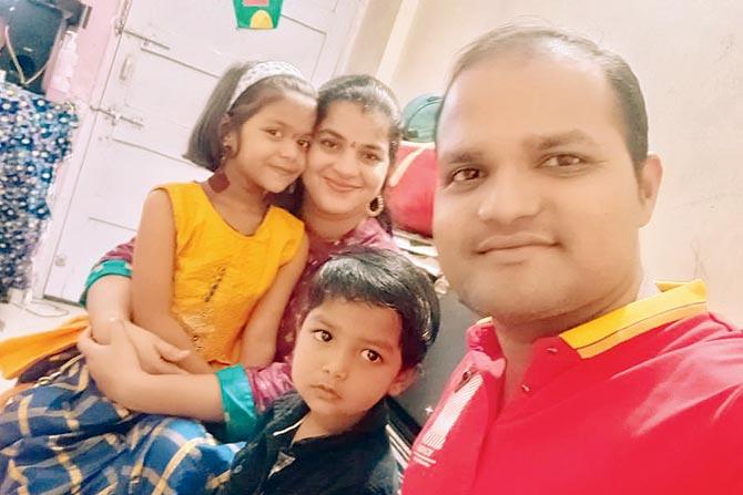 Constable Pravin Waghmare says he just wants to keep his family safe 