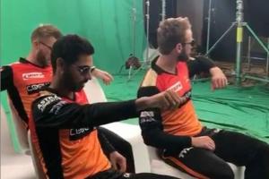 Warner shares hilarious behind-the-scenes video of Williamson, Bhuvi