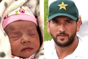 Pakistan cricketer Yasir Shah blessed with baby girl. See Photo