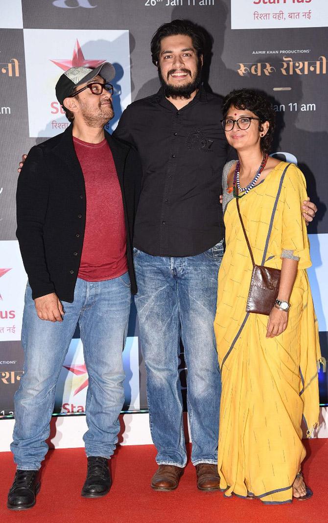 Kiran Rao shares a great bond with Aamir Khan's son Junaid as well as daughter Ira Khan. 