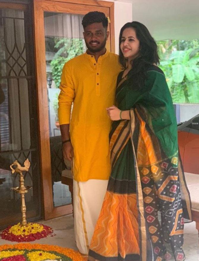 Indian Cricketer And Rajasthan Royals Star Sanju Samson Was In Top Form At The Recently Concluded Ipl 2020 In Uae Samson Celebrated His 26th Birthday On November 11 Today We Show You A Different Side To Sanju Samson Who Steals Romantic