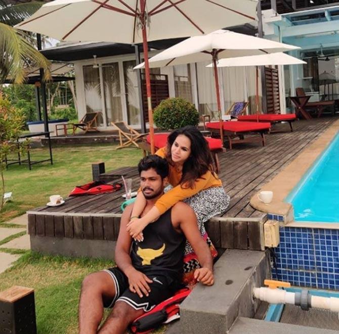Indian Cricketer And Rajasthan Royals Star Sanju Samson Was In Top Form At The Recently Concluded Ipl 2020 In Uae Samson Celebrated His 26th Birthday On November 11 Today We Show You A Different Side To Sanju Samson Who Steals Romantic